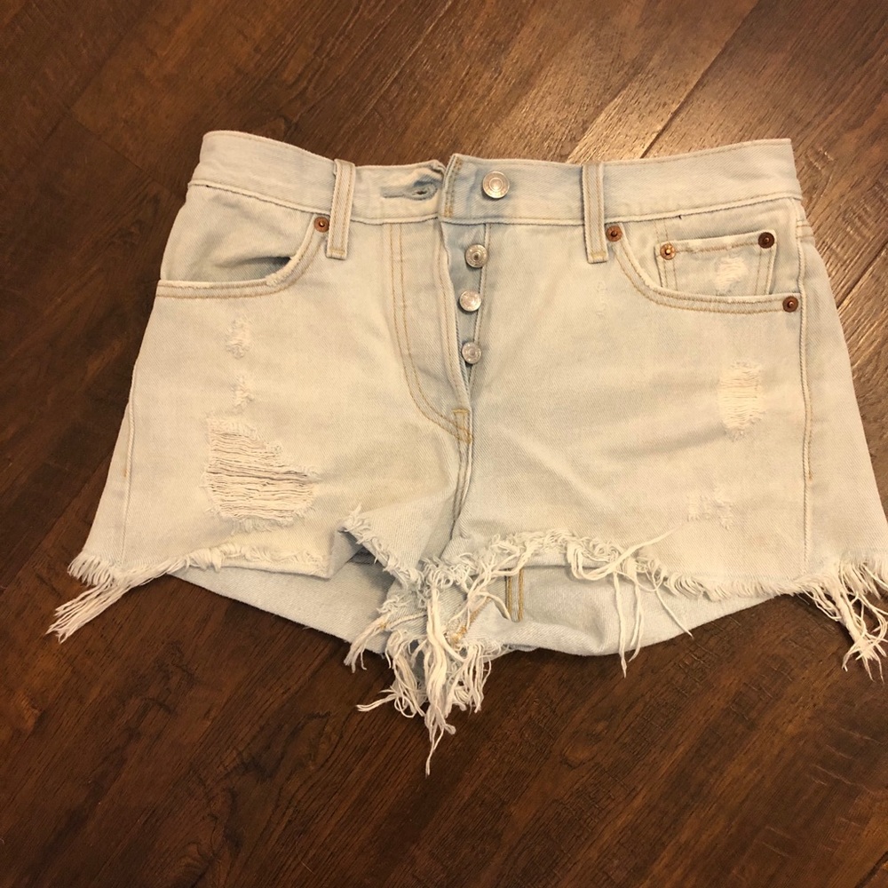 Levi Jean Shorts Size 26